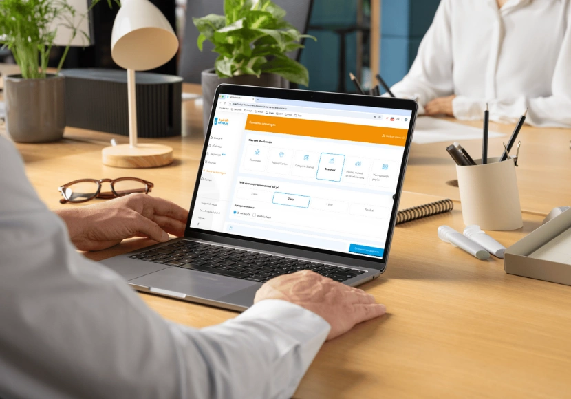 Voor MijnBedrijfsafval kun je eenvoudig zelf een account aanvragen