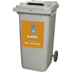 Productfoto Archiefvernietiging container 240 liter