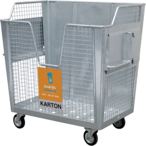 Productfoto van Papiercontainer open 2400 liter