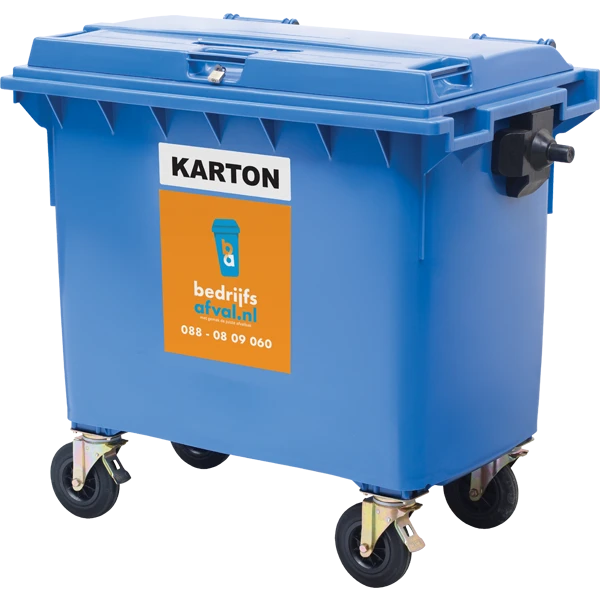 Productfoto van Papiercontainer 660 liter
