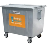 Productfoto restafval container 1600 liter