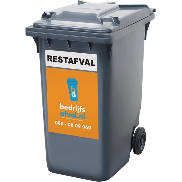 Productfoto restafval container 360 liter
